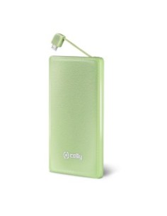 Celly PB3000GN batteria portatile Polimeri di litio (LiPo) 3000 mAh Verde