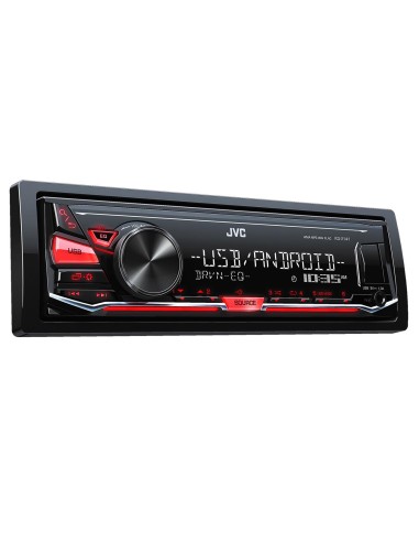 JVC KD-X141 Ricevitore multimediale per auto Nero
