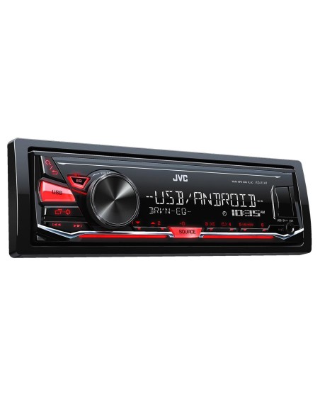 JVC KD-X141 Ricevitore multimediale per auto Nero