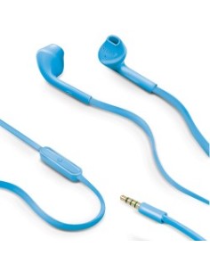 Celly UP100LB cuffia e auricolare Cablato In-ear Musica e Chiamate Blu