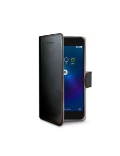 Celly WALLY618 custodia per cellulare 14 cm (5.5") Custodia a libro Nero