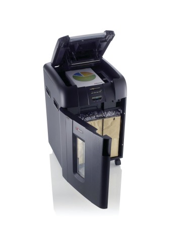 Rexel Distruggidocumenti Auto+ 500M con taglio micro