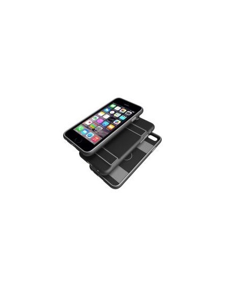 Celly Guardian custodia per cellulare Cover Nero, Grigio