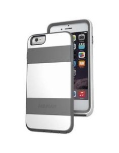 Celly Voyager custodia per cellulare Cover Grigio, Bianco