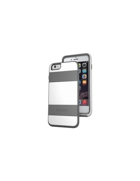 Celly Voyager custodia per cellulare Cover Grigio, Bianco