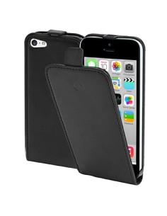Celly FACE360 custodia per cellulare Custodia flip a libro Nero