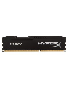HyperX FURY Black 4GB 1600MHz DDR3 memoria 1 x 4 GB 2