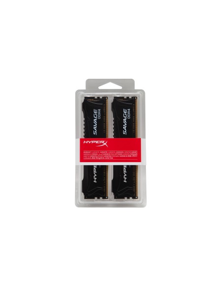 HyperX Savage Memory Black 8GB DDR4 2400MHz Kit memoria 2 x 4 GB