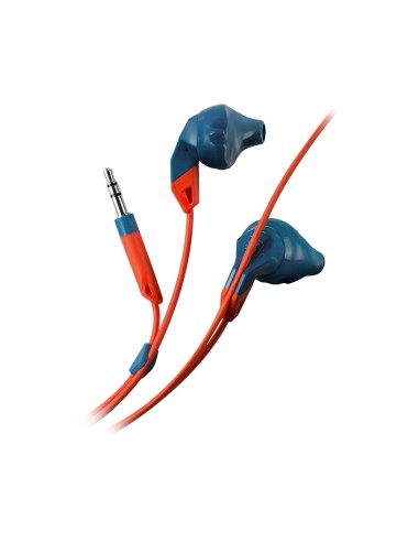 JBL Grip 100 Cuffie Cablato In-ear MUSICA Blu, Rosso