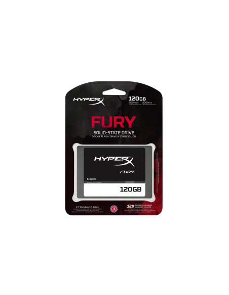 HyperX FURY SHFS37A 120G drives allo stato solido 120 GB 2.5" Serial ATA III