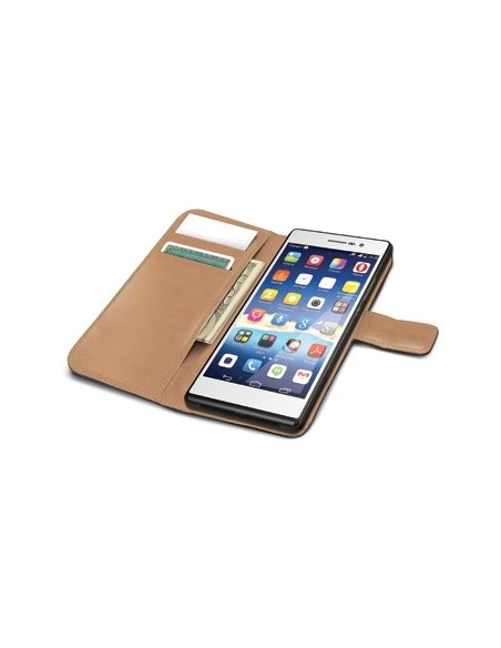 Celly WALLY custodia per cellulare 11,9 cm (4.7") Custodia a borsellino Nero