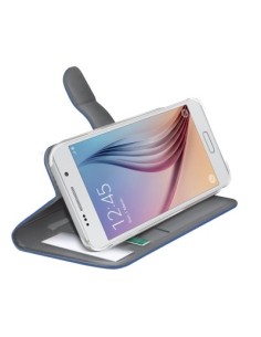 Celly WALLY490BL custodia per cellulare Custodia a borsellino Blu 2