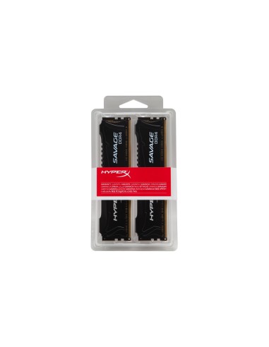 HyperX Savage Memory Black 32GB DDR4 2400MHz Kit memoria 2 x 16 GB