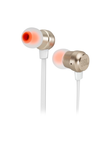 JBL T280A Cuffie Cablato In-ear Musica e Chiamate Oro