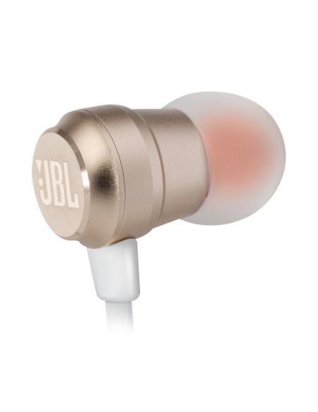 JBL T280A Cuffie Cablato In-ear Musica e Chiamate Oro