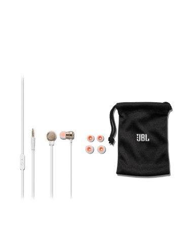 JBL T280A Cuffie Cablato In-ear Musica e Chiamate Oro