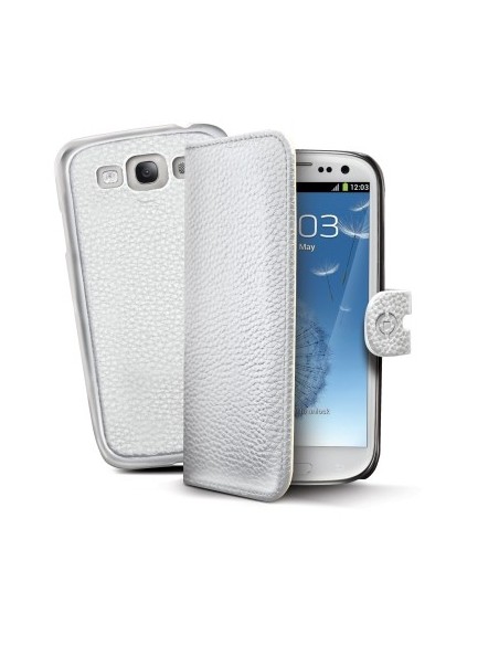Celly AMBO232WH custodia per cellulare 12,2 cm (4.8") Custodia a borsellino Bianco