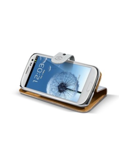 Celly AMBO232WH custodia per cellulare 12,2 cm (4.8") Custodia a borsellino Bianco