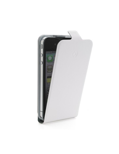 Celly FACE185W custodia per cellulare Custodia flip a libro Bianco