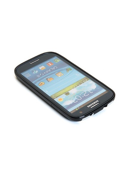 Celly JUVAGEL03 custodia per cellulare Cover Nero, Bianco