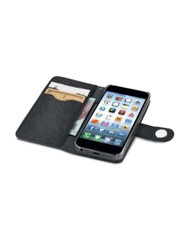 Celly ONDAIPH6BK custodia per cellulare Custodia a libro Nero