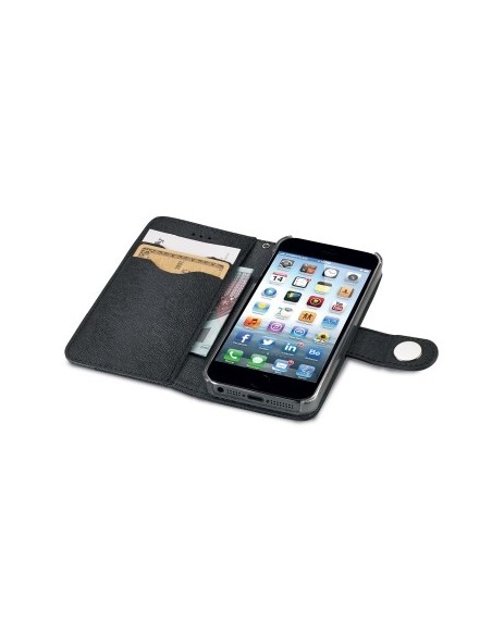 Celly ONDAIPH6BK custodia per cellulare Custodia a libro Nero