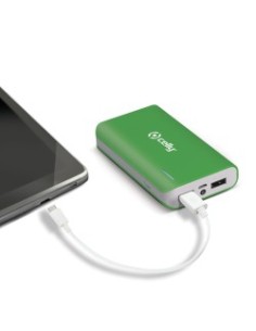 Celly Li-Ion 6000mAh Ioni di Litio Verde