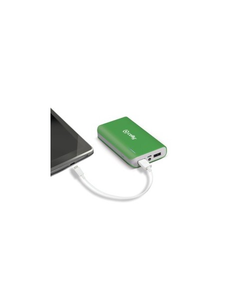 Celly Li-Ion 6000mAh Ioni di Litio Verde