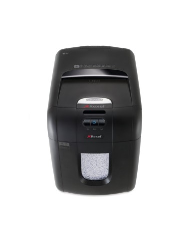 Rexel Distruggidocumenti Auto+ 100M con taglio micro