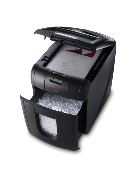 Rexel Distruggidocumenti Auto+ 100M con taglio micro