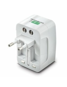 Celly UA01 adattatore per presa di corrente Universale Bianco