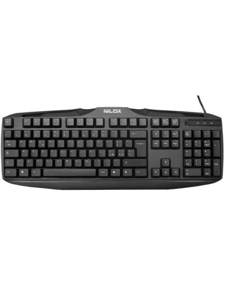 Nilox KT30U tastiera Casa USB QWERTY Italiano Nero