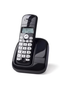 Nilox Vivavoce Telefono DECT Identificatore di chiamata Nero