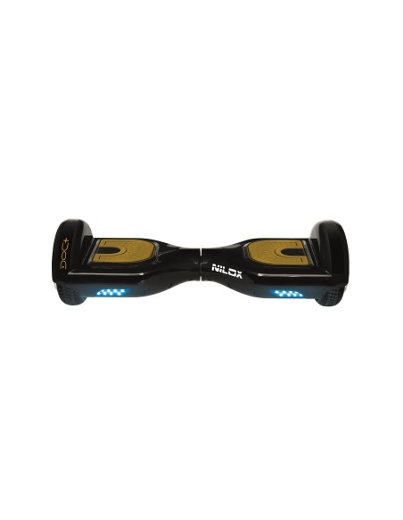 Nilox DOC Plus hoverboard Monopattino autobilanciante 10 km h 4300 mAh Nero, Oro