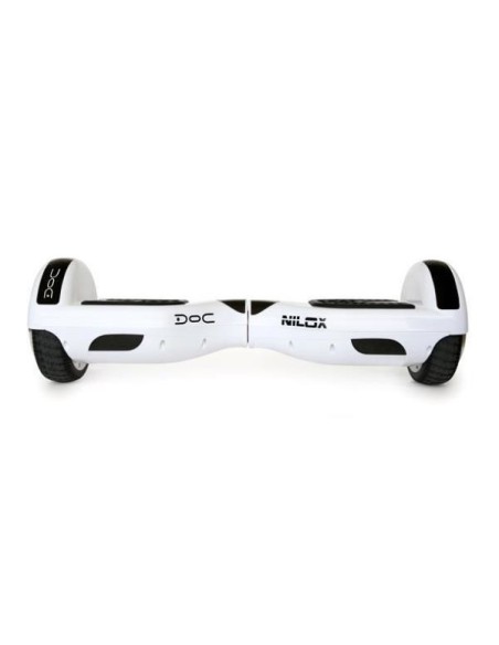 Nilox 30NXBK65D2002 hoverboard Monopattino autobilanciante 10 km h 4300 mAh Nero, Bianco