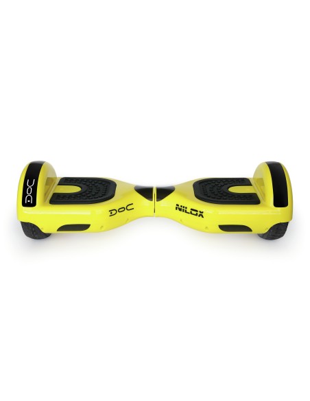 Nilox DOC Plus hoverboard Monopattino autobilanciante 10 km h 4300 mAh Giallo, Nero