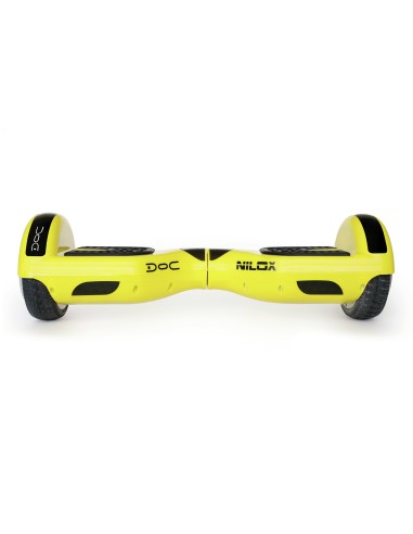 Nilox DOC Plus hoverboard Monopattino autobilanciante 10 km h 4300 mAh Giallo, Nero
