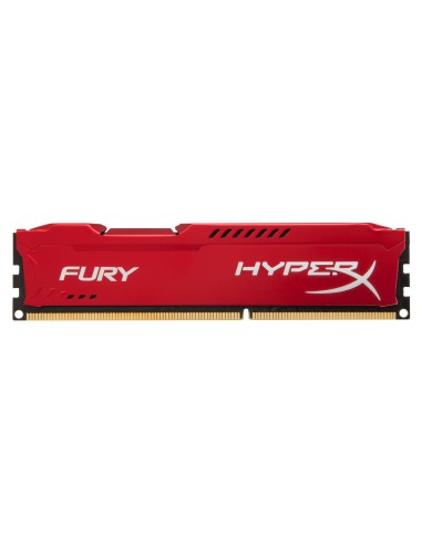 HyperX FURY Red 4GB 1600MHz DDR3 memoria 1 x 4 GB