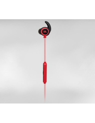 JBL Reflect Mini BT Auricolare Wireless Passanuca Musica e Chiamate Bluetooth Nero, Rosso