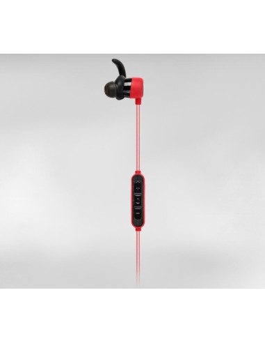 JBL Reflect Mini BT Auricolare Wireless Passanuca Musica e Chiamate Bluetooth Nero, Rosso
