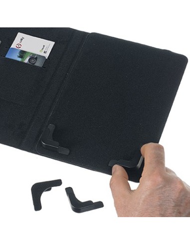 Celly CORNER7802 custodia per tablet 20,3 cm (8") Custodia a libro Grigio