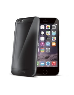 Celly Gelskin custodia per cellulare Cover Nero, Trasparente
