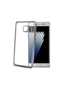 Celly LASER587DS custodia per cellulare 14,5 cm (5.7") Cover Metallico, Trasparente