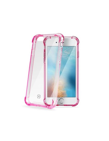 Celly ARMOR800PK custodia per cellulare 11,9 cm (4.7") Cover Rosa, Trasparente