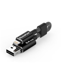 Nilox MCG3U3BK64GB unità flash USB 64 GB USB Type-A   Lightning 3.2 Gen 1 (3.1 Gen 1)