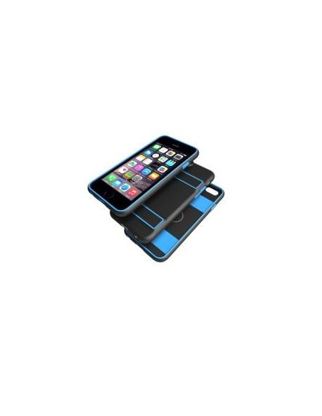 Celly Guardian custodia per cellulare Cover Nero, Blu