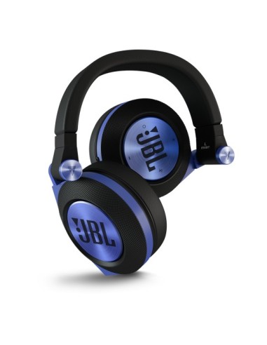 JBL E50 BT Auricolare Con cavo e senza cavo A Padiglione Musica e Chiamate Bluetooth Nero, Blu