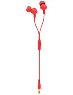 JBL C100SI Auricolare Cablato In-ear Musica e Chiamate Rosso