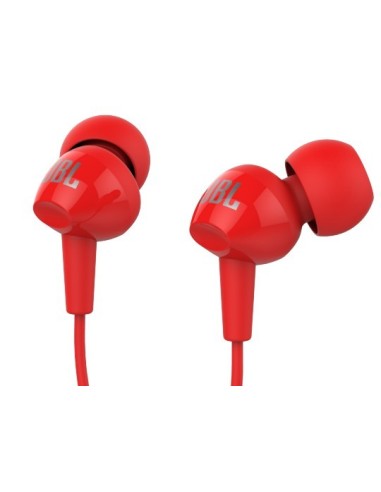 JBL C100SI Auricolare Cablato In-ear Musica e Chiamate Rosso