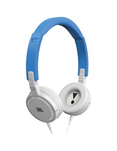JBL T300A Auricolare Cablato A Padiglione Musica e Chiamate Blu